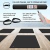 CAMBIVO Large Yoga Mat, Wide Exercise Mat 6'x 4' x 8 mm