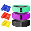 OMERIL 3 Exercise Bands and 3 Fabric Resistance Loop