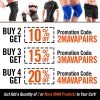Mava Sports Ventilated Workout Gloves with Integrated Wrist Wraps Support