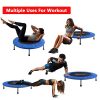 BCAN 38" Foldable Mini Trampoline, Fitness Trampoline