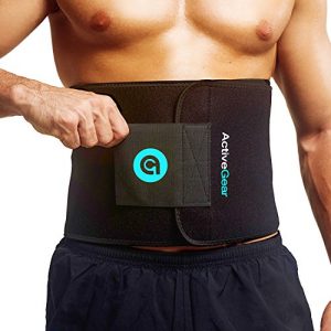 ActiveGear Waist Trimmer Belt for Stomach and Back Lumbar Support