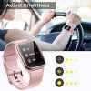 Fitness Smartwatch with Heart Rate Monitor