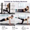 OMERIL 5 Resistance Loops and 3 Exercise Bands with Instruction Guide