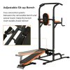 Kicode Power Tower with Bench Pull Up Bar Dip Station