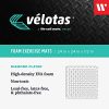 Velotas 1/2 Inch Interlocking EVA Foam Personal Fitness Mat