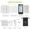 AUVON 4 Outputs TENS Unit EMS Muscle Stimulator Machine
