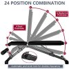 MANERSON Adjustable Weight Bench Full Body Workout