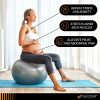 Exercise Ball | Stability Ball for Fitness, Yoga, Pilates, Pregnancy