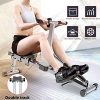 ZHCCCJBOY Rowing Machine Hydraulic Rowing Machine LCD Monitor