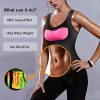 Womens Neoprene Body Shaper Sauna Suit Gym Workout Tank