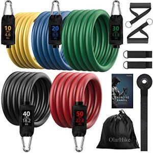 Resistance Bands Set Workout Bands with Handles for Working Out