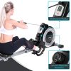 MaxKare Magnetic Rower Rowing Machine 16 Level Tension