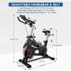 Power Your Cardio at Home with the 35 LBS Flywheel Exercise Bike