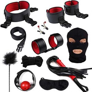 14HAO Red Black 13 Piece Surprise Gift Set
