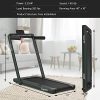 Goplus 2 in 1 Folding Treadmill with Dual Display