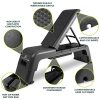 ProsourceFit Fitness Aerobic Deck Stepper with Resistance Band