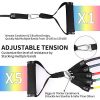 Resistance Bands 150LBS – Exercise Bands with Handles, Door Anchor & Ankle Straps for Muscle Training & Physical Therapy