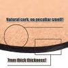 Cork Yoga Mat,7mm Thick Yoga Mat Eco Friendly,72 x 24 Inch