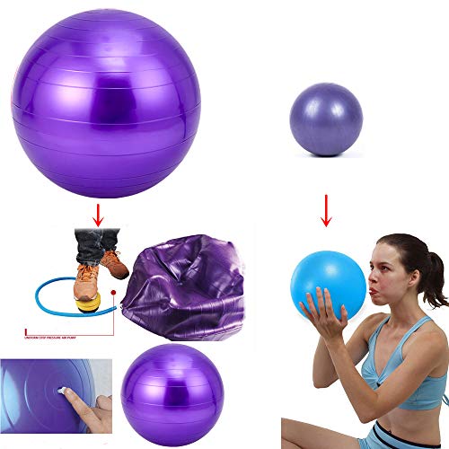 Jueachy Yoga Ball Professional Balance Ball(55-65cm)
