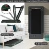Goplus 2 in 1 Folding Treadmill with Dual Display
