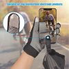 2 Pairs Touchscreen Cycling Gloves Full Finger Workout Gloves