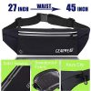 GEARWEAR Running Waist Belt Fanny Pack Phone Holder for iPhone