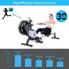 MaxKare Rowing Machine Air Rower Dual Belt Dynamic Air Resistance