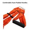 Aerial Yoga Swing Kit with Extension Straps and Ceiling Hooks