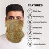visesunny Seamless Bandana Neck Gaiter Vintage