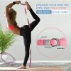 JX FITNESS Pilates Ring - Upgraded Magic Fitness Circles with Yoga Strap