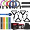 FITINDEX 22Pcs Resistance Bands Set with Handles