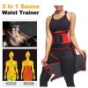 LANCS Sauna High Waist Trainer for Women 3 in 1 Sweat Waist