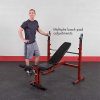 Body-Solid Best Fitness Adjustable Olympic Folding Weight Bench
