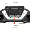 Merax Easy Assembly Folding Treadmill Motorized Running Jogging Machine