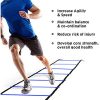 Maximize Athletic Performance with the Agility Ladder Training Set: Ideal for Soccer, Football, and Sports Enthusiasts, 12Rung 20ft Kit with Cones and Stakes