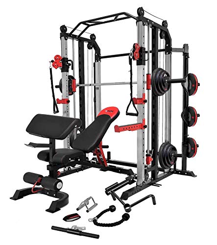 Adjustable Weight Bench W/Preacher Curl All-in-One