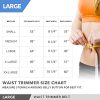 Day 1 Fitness Waist Trimmer Belt LARGE for Men and Women