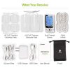 AUVON Dual Channel TENS Unit Muscle Stimulator Machine