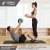 Medicine Exercise Ball with Dual Texture for Superior Grip