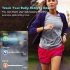HuaWise Fitness Tracker, Waterproof Activity Tracker with Heart Rate Monitor