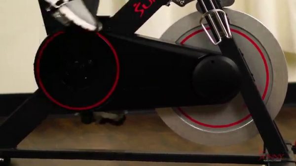 Sunny Health & Fitness Magnetic Belt Drive Indoor Cycling Bike