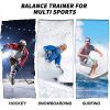 EveryMile Balance Board Trainer, Wooden Roller Board
