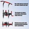 WEALLNERSSE Power Tower Workout Dip Station Adjustable