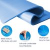 YUREN Large Yoga Mat 1/2 Inch Thick Pilates Stretching Home