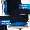 Balance Disc-Stability Wobble Cushion-Lumbar Support For Desk