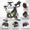 pooboo Exercise Bike Cycling Bike Stationary Sturdy 45LBS Flywheel