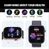 Heart Rate Monitor Blood Oxygen Meter Sleep Step Tracking Smart Watch