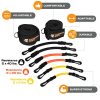 Leg Resistance Bands – Agility, Speed Bands Training Set