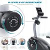 MARNUR Recumbent Exercise Bike Indoor Cycling Stationary Magnetic Home