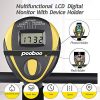 pooboo Magnetic Recumbent Exercise Bike with 8 Levels